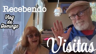 FIM DE SEMANA DE VISITAS   VLOG DE DOMINGO VIDA NOS EUA [upl. by Epuladaugairam]