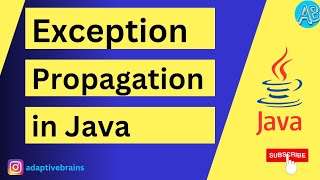 Exception Propagation in Java [upl. by Annawat]