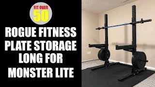 Rogue Fitness Plate Storage for Monster Lite Great Plate Storage Solution [upl. by Nnanerak448]