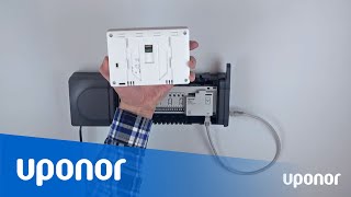 Installasjonsfilm for Uponor Smatrix Wave Plus Manøverpanel I167 NORSK [upl. by Reedy992]