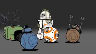 Fan Droids  Star Wars Blips [upl. by Eirrehs]