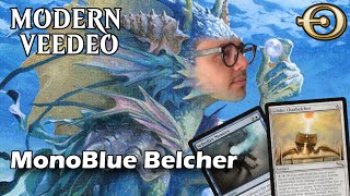 The craziest Modern Combo deck MonoBlue Belcher  Modern  MTGO [upl. by Gowrie]