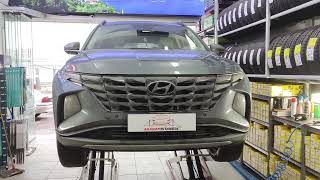 2021 HYUNDAİ TUCSON TİRE CHANGE [upl. by Anialahs]