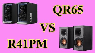 EDIFIER QR65 VS Klipsch R41PM [upl. by Kceb180]