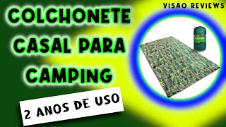 Colchonete de Casal para Camping 2 anos de uso [upl. by Bendite]