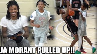 Ja Morant Pulled Up To Peach Jam To See Rob Dillingham amp CP3 GO TO WORK GETS INTENSE 👀 [upl. by Yelik]