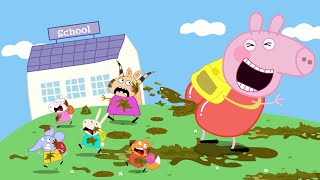 What Happened To Peppa At School Peppa Pig Funny Animation [upl. by Dripps]