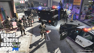 GTA 5 Sheriff SWAT Monday Patrol 331 GTA 5 Mods [upl. by Methuselah801]