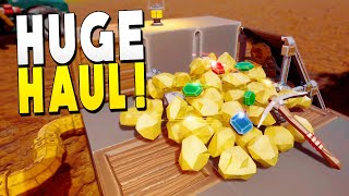 HUGE Haul of the Biggest Gold Nuggets and Gems EVER  Hydroneer Gameplay  Early Access [upl. by Pauletta217]