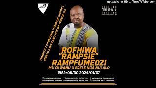 AMAPIANO MEETS GOSPEL MIX BY THENDO SA TRIBUTE TO ROFHIWA RAMPSIE RAMPFUMEDZI 💔💔💔 [upl. by Eerej845]