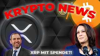 🔔Ripple mit Spende an Kamala Harris💸  Putin will Dollar schwächen🤔  CryptoTalkzz [upl. by Aicenev]