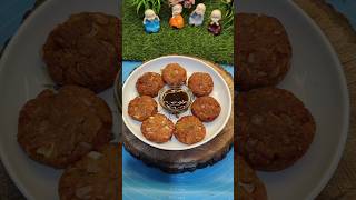 Trending Recipe of Leftover Rice Button s  Leftover Rice Cutlet youtubeshorts trendingshorts [upl. by Gnehp]