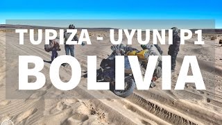 Aventura en Moto Ruta 21 entre Tupiza y Uyuni  Bolivia Parte 1 de 2 [upl. by Ozner521]