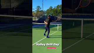 Forehand tennis volley [upl. by Innavoig898]