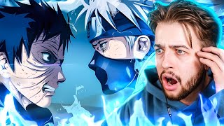 KAKASHI VS OBITO WAS PEAK🔥Naruto Shippuden Episode 374375 Reaction [upl. by Abner]