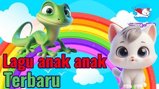 Cicak Cicak Di Dinding Balonku Ada Lima Anak Kucing  Lagu anak anak populer [upl. by Namaj134]