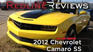 2012 Chevrolet Camaro SS Review Walkaround Exhaust Test Drive [upl. by Labannah]