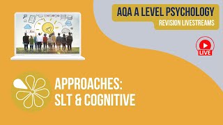 AQA A Level Psychology  Approaches SLT and Cognitive  Live Revision  2025 [upl. by Helli719]