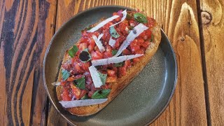 Der perfekte vegane Snack  Bruschetta [upl. by Aloisia572]