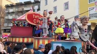 Carnaval 2023 Torres Vedras Portugal Feb 21 Day parade 100 years 🤡❤️ [upl. by Acinemod]