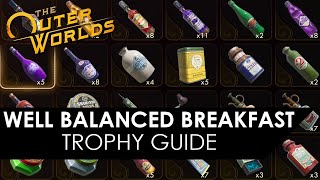 The Outer Worlds  Well Balanced Breakfast Trophy Guide [upl. by Ynnod]