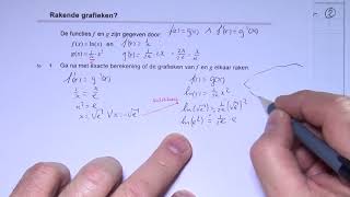 VWO6wisB11H162 Toepassingen differentiëren [upl. by Enej240]