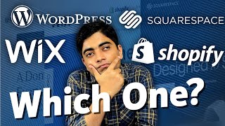 THIS ONE Is The Best Choice For Your Website  Wix vs Wordpress vs Shopify vs Squarespace [upl. by Matlick]