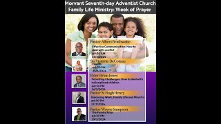 Morvant SDA Church  Sabbath Service  11th May 2024 [upl. by Ellenahs84]