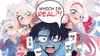 They IMPERSONATE his childhoodfriend to get their CHEEKS CLAPPED Manga Recap [upl. by Vyner488]