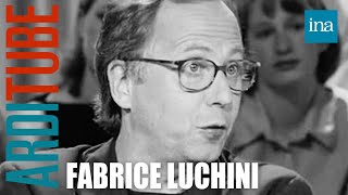 Fabrice Luchini quotJaime loeuvre de Céline pas lhommequot  INA ArdiTube [upl. by Upshaw]