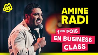 Amine Radi – 1ère fois en business class [upl. by Sudbury]