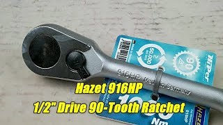 Hazet 916HP 90tooth Ratchet [upl. by Notyrb914]