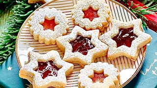 🎄SPITZBUBEN🎄Очень Нежные и тающие во рту Печеньки🎄 Немецкая Традиционно Рождественская Выпечка🥰 [upl. by Ossie]