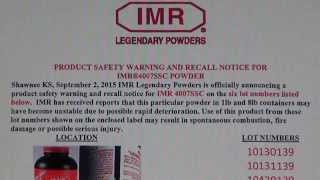 Hodgdon Powder Recall [upl. by Namdor]