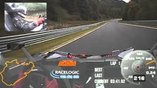 KTM XBOW Nürburgring Nordschleife  Onboard [upl. by Meirrak427]