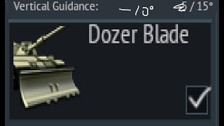 WarThunder Dozer blade life hacks [upl. by Ykcin]