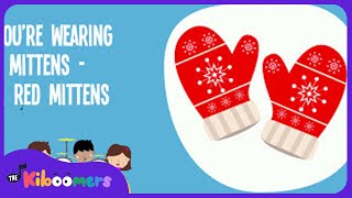 Mittens Colors Lyric Video  The Kiboomers Preschool Songs amp Nursery Rhymes for Winter [upl. by Ronile428]