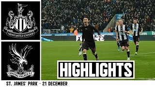 MIGUEL ALMIRÓN SCORES Newcastle United 1 Crystal Palace 0 Brief Highlights [upl. by Akinak]