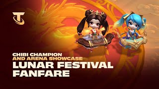 Lunar Festival Fanfare  Chibi Champion and Arena Showcase  Teamfight Tactics [upl. by Uphemia683]