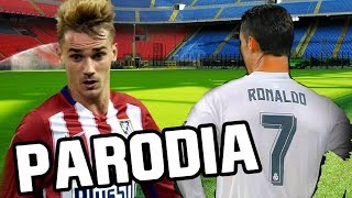 Canción Real Madrid vs Atletico Madrid 2016 Parodia Cali Y El Dandee [upl. by Aimar]