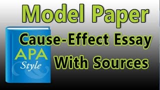 APA Research Supported Essay How to Use Sources in Your Body Paragraphs [upl. by Lillith]