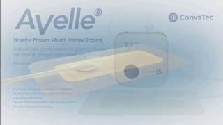 ConvaTec  AVELLE™ Sistema di terapia a pressione negativa Incisioni Chirurgiche [upl. by Anyahs]