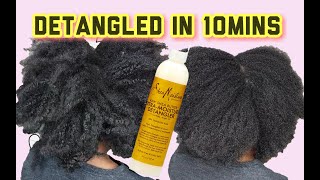 THE PERFECT DETANGLER FOR 4C HAIR SHEA MOISTURE [upl. by Setsero503]