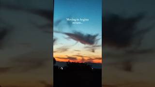 Moving to aegina  sunset clouds [upl. by Liba]