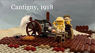 The Battle of Cantigny Lego Stop Motion [upl. by Dash939]