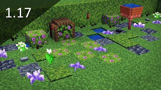 Minecraft  5 Garden Build Ideas and Tricks for Minecraft 117 Caves and Cliffs  Build Hacks [upl. by Isej122]