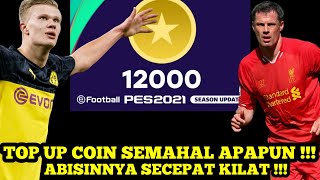 T0P UP COIN BERJUTA JUTA PUN  TETAP AJA HABISINNYA SECEPAT KILAT  BELUM TENTU JG DAPAT INCARAN [upl. by Burkhard]