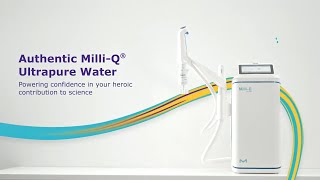 Designed With You In Mind  MilliQ® IQ 7000 Ultrapure Lab Water System [upl. by Karrah]