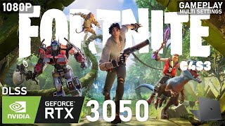 Fortnite CH4 S3  RTX 3050 Laptop  5600H  2x8GB  Gameplay Multi Settings [upl. by Haela]