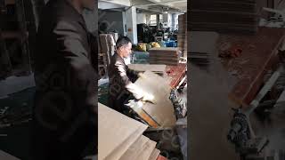 Factory wood paper work factory satisfying ytshorts song [upl. by Etteloc]